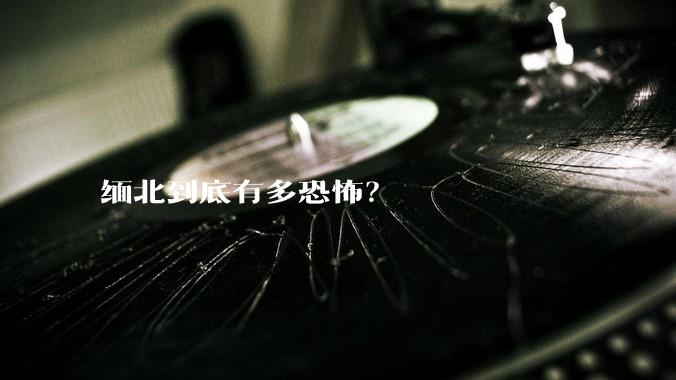 缅北到底有多恐怖？